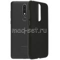 Чехол-накладка силиконовый для Nokia 3.1 Plus (черный 1.2мм)