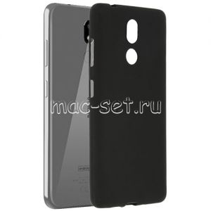 Чехол-накладка силиконовый для Nokia 3.2 (черный 1.2мм)