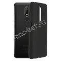 Чехол-накладка силиконовый для Nokia 5.1 (черный 1.2мм)