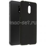 Чехол-накладка силиконовый для Nokia 6 (черный 1.2мм)