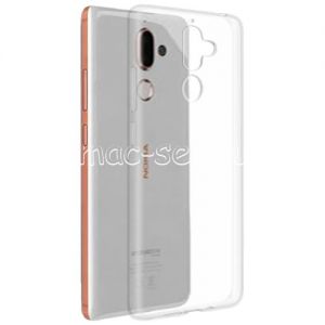 Чехол-накладка силиконовый для Nokia 7 Plus (прозрачный 1.0мм)
