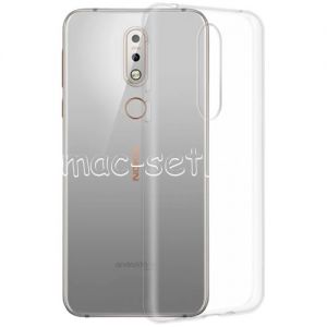 Чехол-накладка силиконовый для Nokia 7.1 (прозрачный 1.0мм)