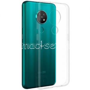 Чехол-накладка силиконовый для Nokia 7.2 (прозрачный 1.0мм)