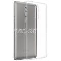 Чехол-накладка силиконовый для Nokia 8 (прозрачный 1.0мм)
