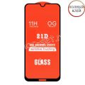 Защитное стекло для Nokia 2.3 [клеится на весь экран] 21D (черное)
