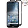Защитное стекло для Nokia 4.2 [клеится на весь экран] 21D (черное)