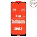 Защитное стекло для Nokia 7.2 [клеится на весь экран] 21D (черное)
