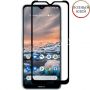 Защитное стекло для Nokia 6.2 [клеится на весь экран] 21D (черное)