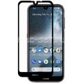 Защитное стекло для Nokia 4.2 [на весь экран] (черное)