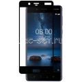 Защитное стекло для Nokia 8 [на весь экран] (черное)