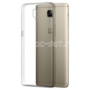 Чехол-накладка силиконовый для OnePlus 3 / 3T (прозрачный 0.5мм)