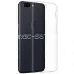 Чехол-накладка силиконовый для OnePlus 5 (прозрачный 1.0мм)