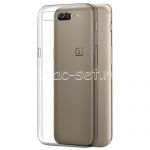 Чехол-накладка силиконовый для OnePlus 5 (прозрачный 0.5мм)