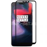 Защитное стекло для OnePlus 6 [на весь экран] (черное)