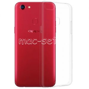 Чехол-накладка силиконовый для Oppo F5 (прозрачный 0.3мм)