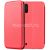 Чехол-книжка кожаный для Samsung Galaxy A01 A015 (красный) Fashion Case