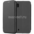 Чехол-книжка кожаный для Samsung Galaxy A10 A105 (черный) Fashion Case