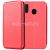Чехол-книжка кожаный для Samsung Galaxy A20 A205 (красный) Fashion Case