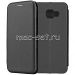 Чехол-книжка кожаный для Samsung Galaxy A5 (2016) A510 (черный) Fashion Case