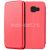 Чехол-книжка кожаный для Samsung Galaxy A3 (2016) A310 (красный) Fashion Case