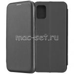 Чехол-книжка кожаный для Samsung Galaxy A31 A315 (черный) Fashion Case