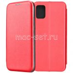 Чехол-книжка кожаный для Samsung Galaxy A31 A315 (красный) Fashion Case