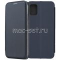 Чехол-книжка кожаный для Samsung Galaxy A31 A315 (синий) Fashion Case