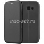 Чехол-книжка кожаный для Samsung Galaxy A5 (2017) A520 (черный) Fashion Case