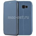 Чехол-книжка кожаный для Samsung Galaxy A5 (2017) A520 (синий) Fashion Case