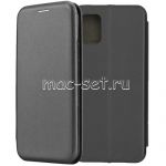 Чехол-книжка кожаный для Samsung Galaxy A51 A515 (черный) Fashion Case