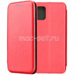 Чехол-книжка кожаный для Samsung Galaxy A51 A515 (красный) Fashion Case