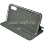 Чехол-книжка кожаный для Samsung Galaxy A70 A705 (синий) Fashion Case