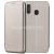 Чехол-книжка кожаный для Samsung Galaxy A40 A405 (серый) Fashion Case