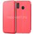 Чехол-книжка кожаный для Samsung Galaxy A40 A405 (красный) Fashion Case