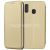 Чехол-книжка кожаный для Samsung Galaxy A40 A405 (золотистый) Fashion Case