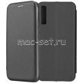 Чехол-книжка кожаный для Samsung Galaxy A7 (2018) A750 (черный) Fashion Case