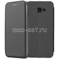 Чехол-книжка кожаный для Samsung Galaxy J4+ J415 (черный) Fashion Case