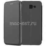 Чехол-книжка кожаный для Samsung Galaxy J5 Prime G570 (черный) Fashion Case