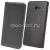 Чехол-книжка кожаный для Samsung Galaxy J4+ J415 (черный) Book Case New