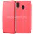 Чехол-книжка кожаный для Samsung Galaxy M20 M205 (красный) Fashion Case