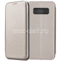Чехол-книжка кожаный для Samsung Galaxy Note 8 N950 (серый) Fashion Case