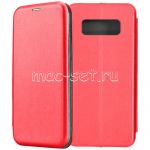 Чехол-книжка кожаный для Samsung Galaxy Note 8 N950 (красный) Fashion Case