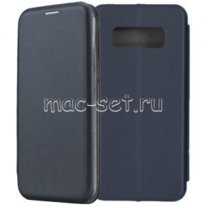 Чехол-книжка кожаный для Samsung Galaxy Note 8 N950 (синий) Fashion Case