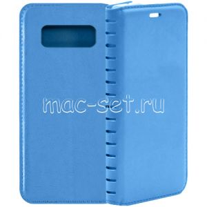 Чехол-книжка кожаный для Samsung Galaxy Note 8 N950 (синий) Book Case New