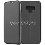 Чехол-книжка кожаный для Samsung Galaxy Note 9 N960 (черный) Fashion Case