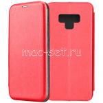 Чехол-книжка кожаный для Samsung Galaxy Note 9 N960 (красный) Fashion Case