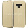 Чехол-книжка кожаный для Samsung Galaxy Note 9 N960 (золотистый) Fashion Case