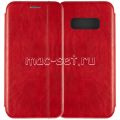 Чехол-книжка кожаный для Samsung Galaxy S10e G970 (красный) Retro Case