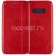 Чехол-книжка кожаный для Samsung Galaxy S10e G970 (красный) Retro Case