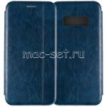 Чехол-книжка кожаный для Samsung Galaxy S10e G970 (синий) Retro Case